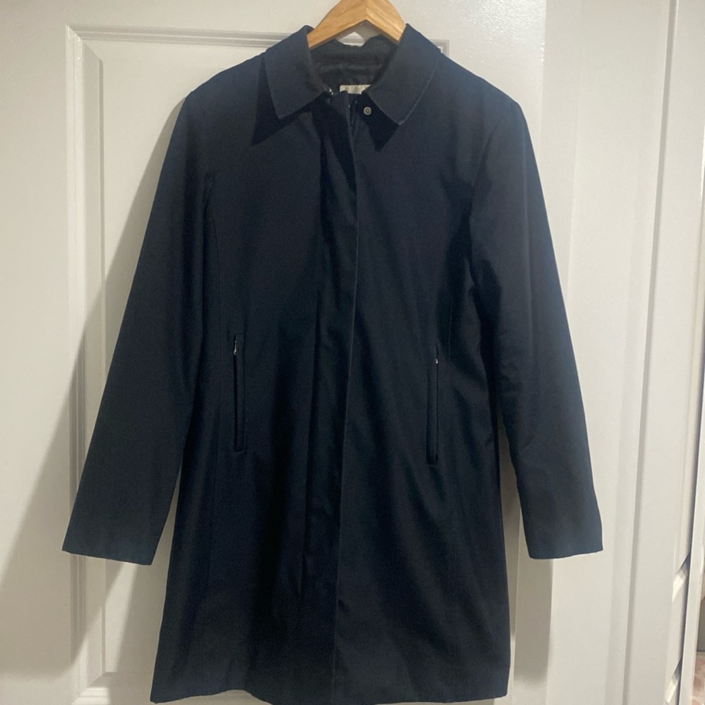 Nine West Black Trench Coat
